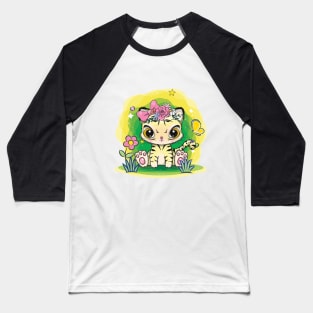 cute cat in the garden Baseball T-Shirt